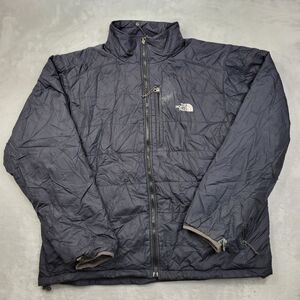 North Face Jacket Men XL Puffer Windbreaker Winter Coat‎ Ripstop Primaloft Adult